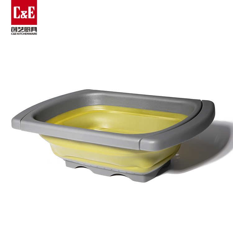 C&E Kitchenware Fold the drain basket