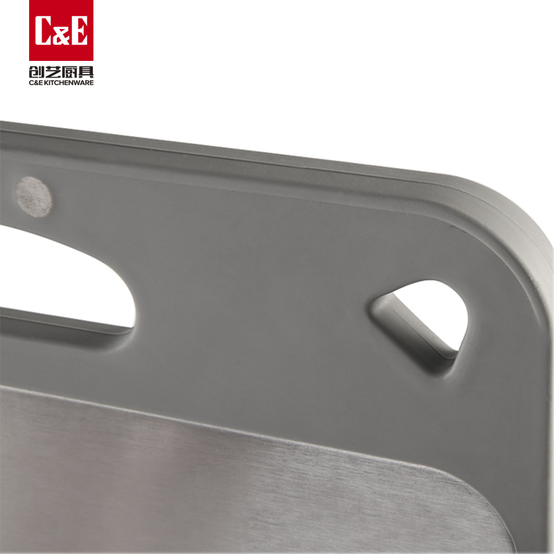 C&E Kitchenware Stainless steel double-sided cutting board