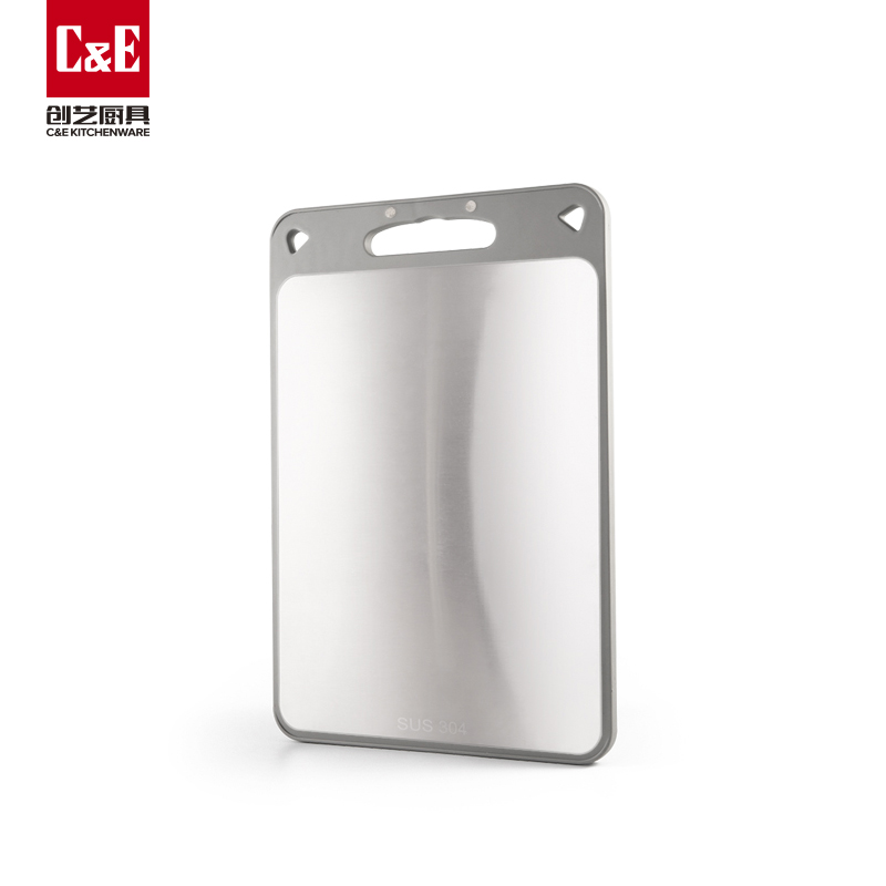 C&E Kitchenware Stainless steel double-sided cutting board